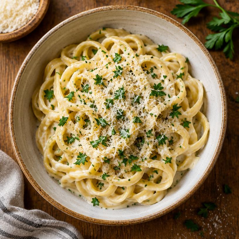 Creamy Pasta – finished dish
